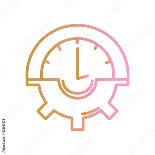 Time Management Icon Design