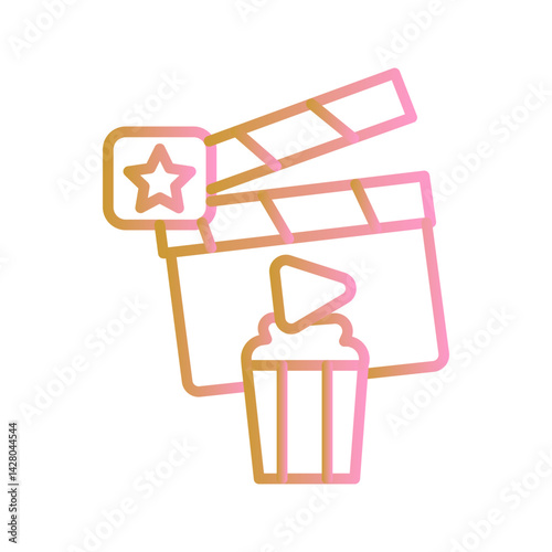 Holiday Movies Icon Design