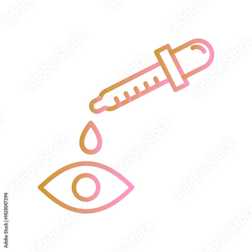 Eye Drop Icon Design