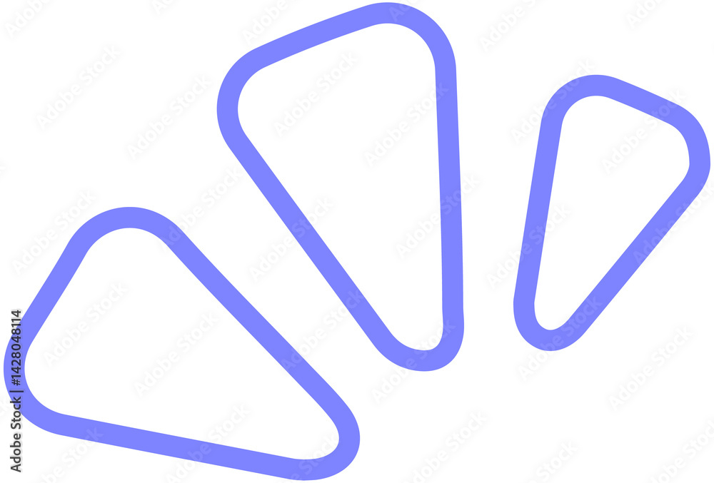 Obraz premium Comic Doodle Alert Sign Line