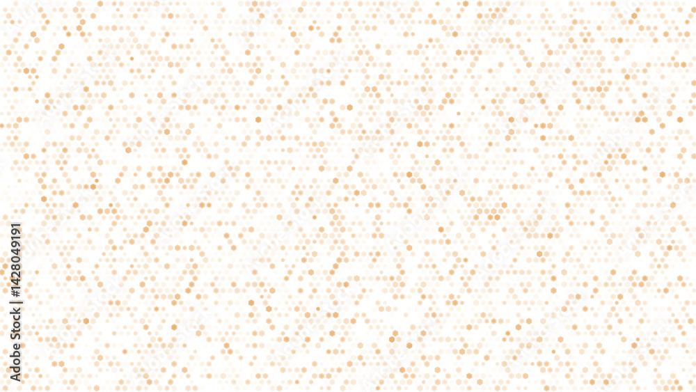 Geometric pattern with gold and white hexagon shapes creating an elegant abstract background. Vector illustration. Geometric pattern with gold and white hexagon shapes creating an elegant abstract background. Vector illustration.
