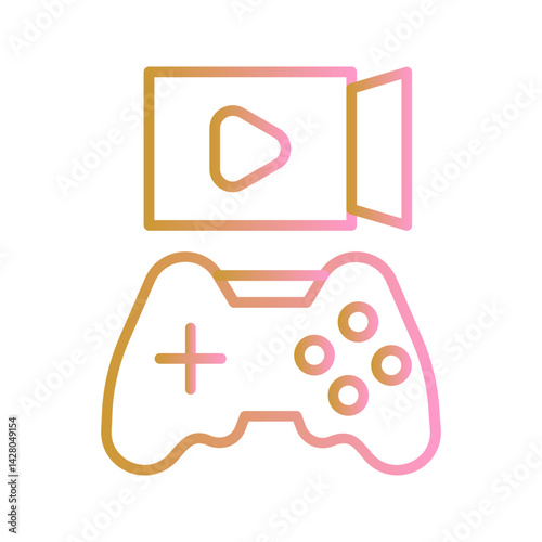 Gaming Stream Icon Design