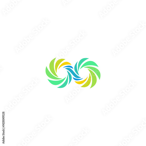 Free Download Organic Flow Infinity: Modern Natural Energy Vector Logo - GFXLoad