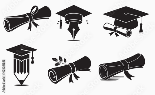 graduation student vector svg design