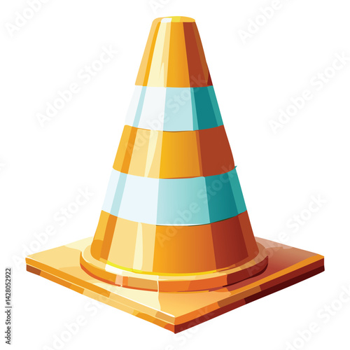 Traffic Cones Ensuring Safety on Construction Sites
