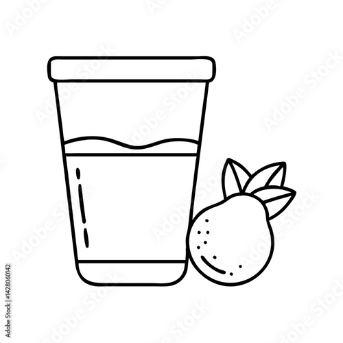mezcal shot glass icon, mezcal shot glass line art - simple line art of mezcal shot glass, perfect for mezcal shot glass logos and icons