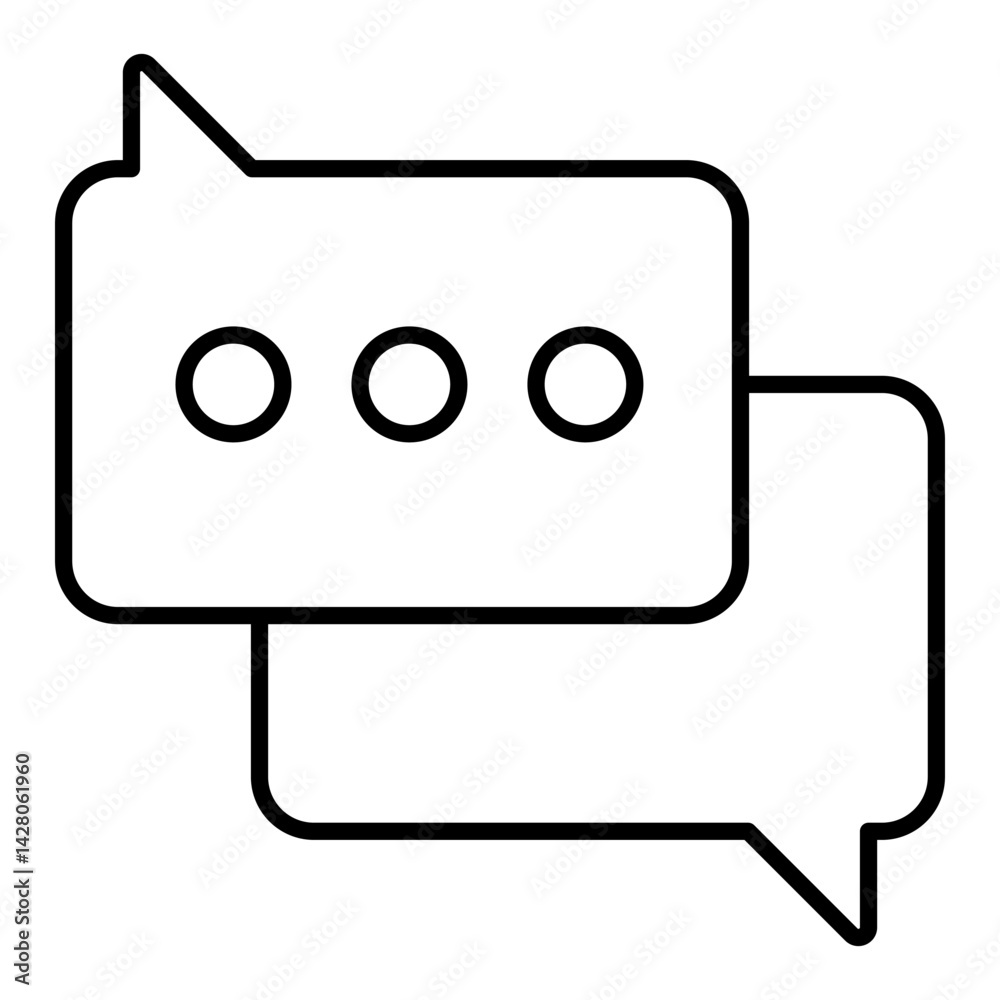 Consultation Icon. Visual representation of consultation used in HVAC and home service contexts Consultation Icon. Visual representation of consultation used in HVAC and home service contexts