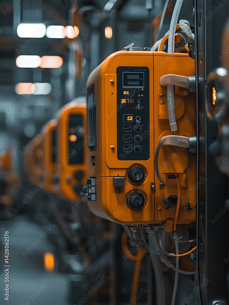 Fototapeta premium Factory Medical Equip