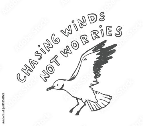 Fisherman aesthetic line art, hand drawn maritime doodles, nautical outline illustrations