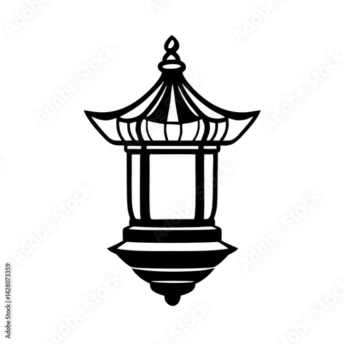 Eternal Flame Lantern - Black...