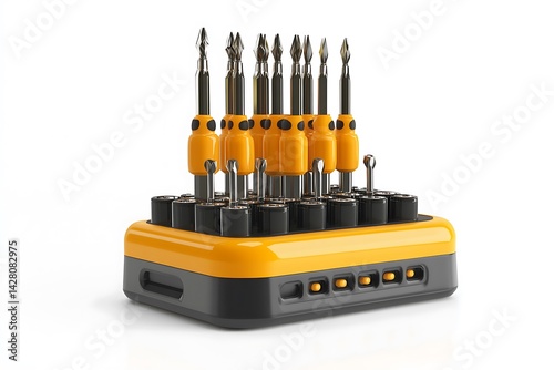 Practical 3D Magnetic Screwdriver Holder for Tool Organization and Storage photo