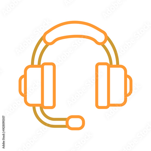 Gaming Headset Icon Design