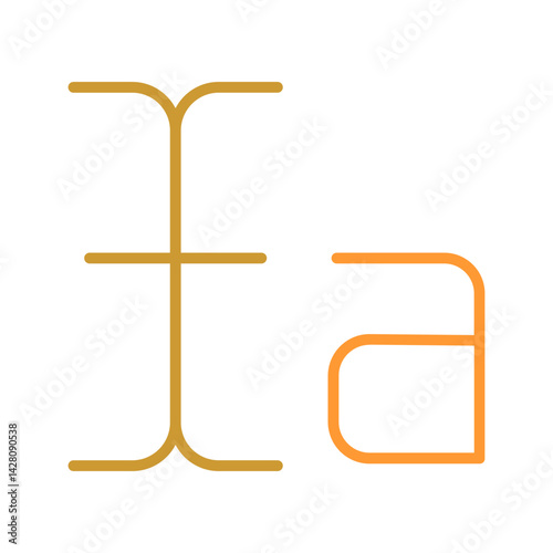 Text Select Icon Design