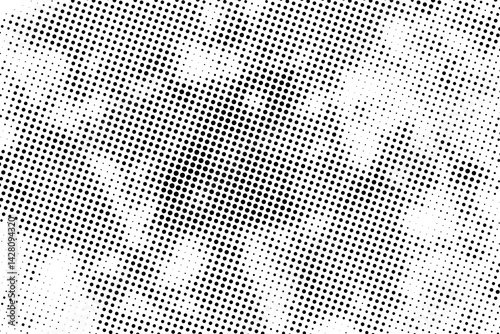 halftone dots background
