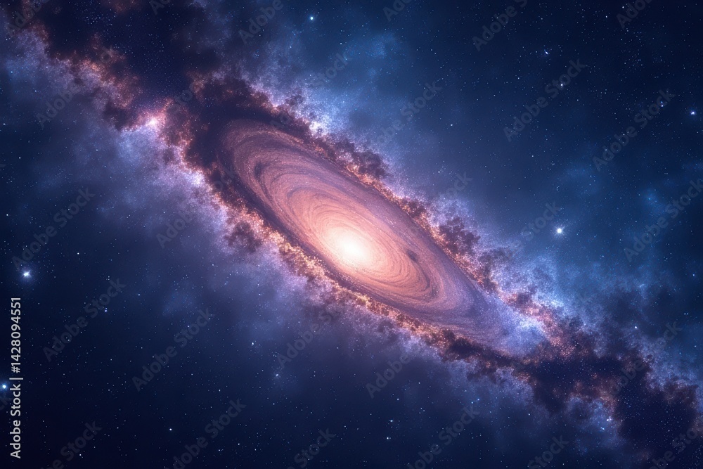 Obraz premium Galactic Illuminations