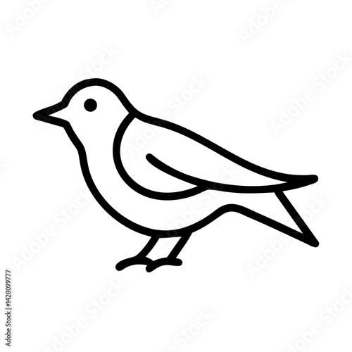 Solid Black Background Image for Design Purposes . A completely black image ideal for use as a background in graphic design, presentation slides, or website templates of bird logo and icon design .