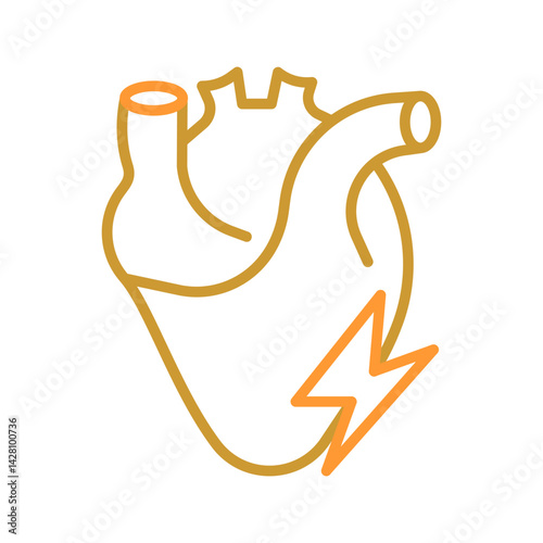 Heart Attack Icon Design