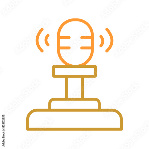 Gaming Microphone Icon Design