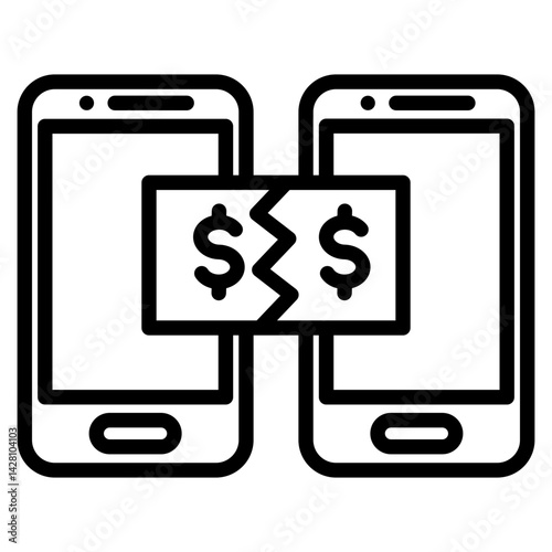 Partial payment icon
