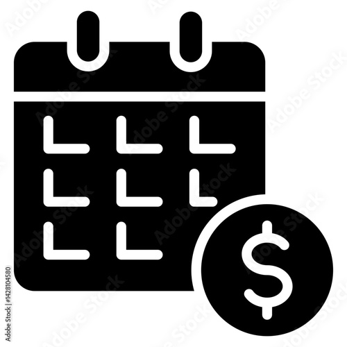 Monthly payment icon
