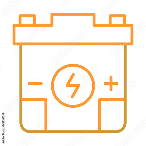 Accumulator Icon Design