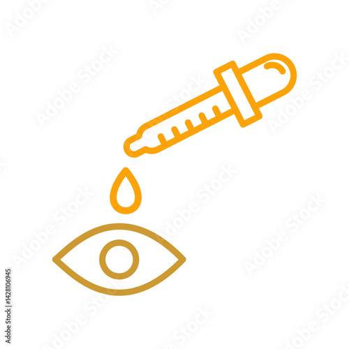 Eye Drop Icon Design