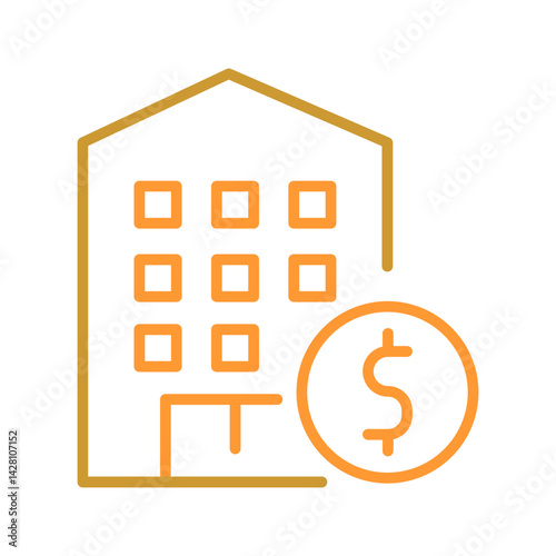 Hotel Discounts Icon Design
