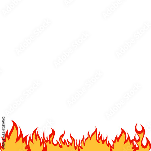 Fire Flame Divider