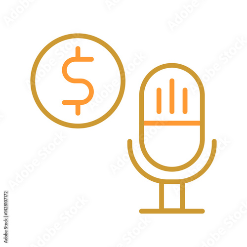 Podcast Sponsorship Icon Design