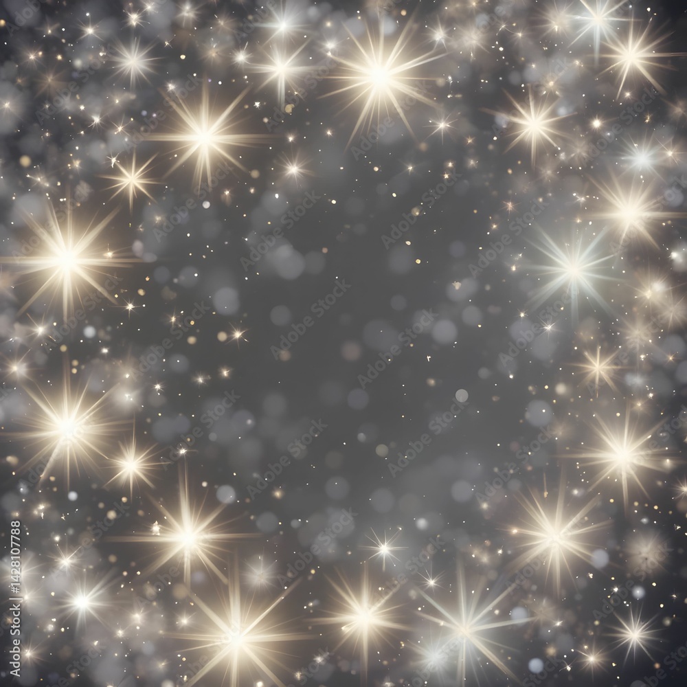 Obraz premium golden stars background