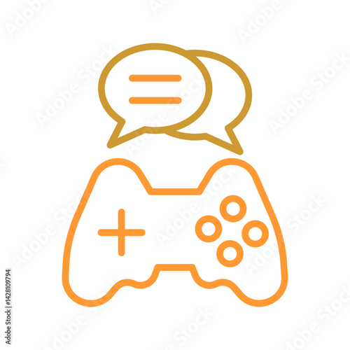 Gaming Chat Icon Design