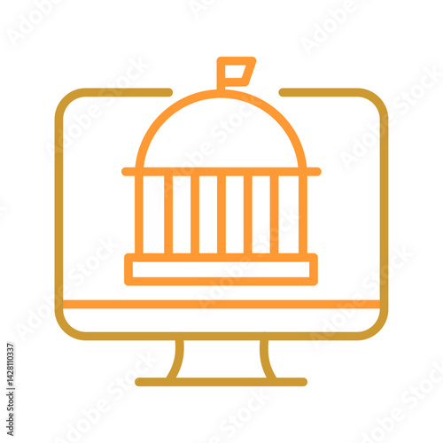 Digital Governance Icon Design