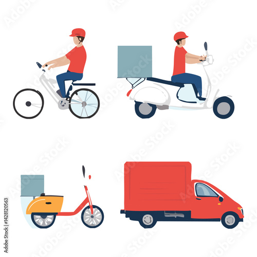 Delivery Man Ride Collection
