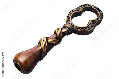 Unique Bottle Opener with Artistic Twist in 3D photo