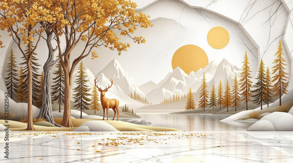 3d modern art wallpaper