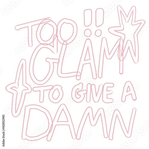 funny cute sarcastic quotes hand written illustration