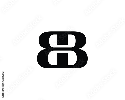 BB Logo design vector template. BB