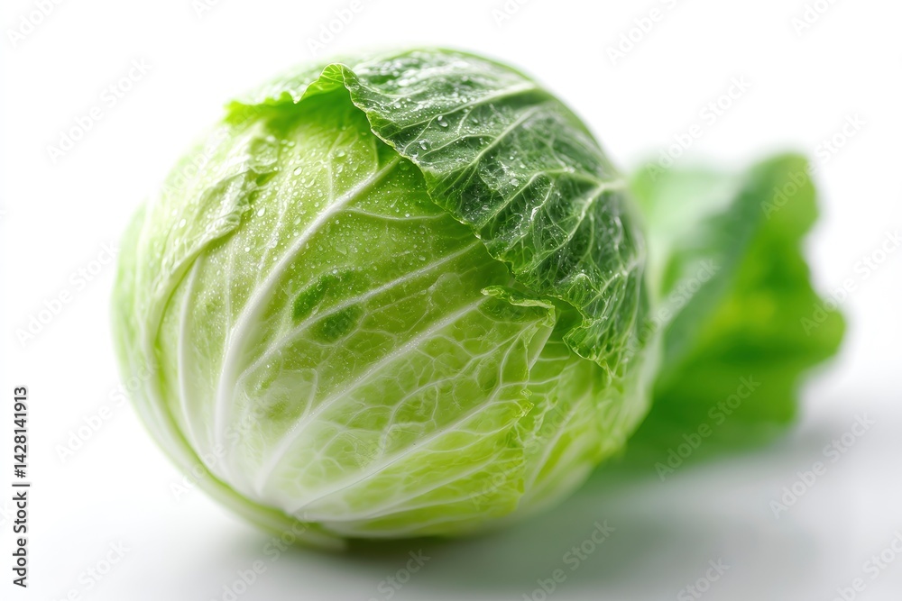 Fototapeta premium Green Cabbage Vegetable Food