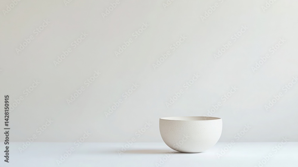 Obraz premium Uncluttered White Space Ideal for Design and Content