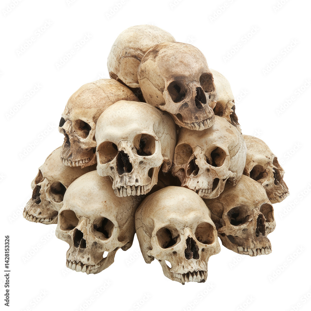 Obraz premium human skull