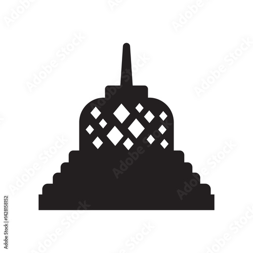 Silhouette Candi Borobudur
