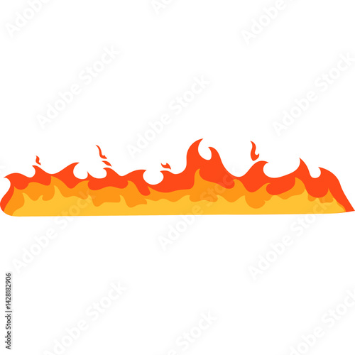  Fire Flame Divider