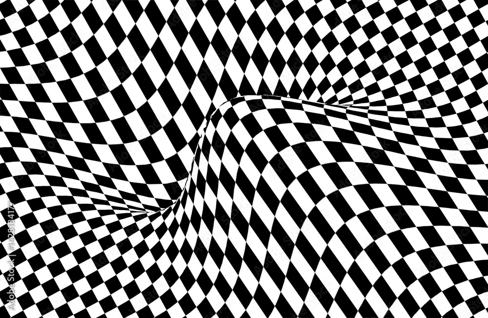 Obraz premium Abstract seamless chessboard pattern background
