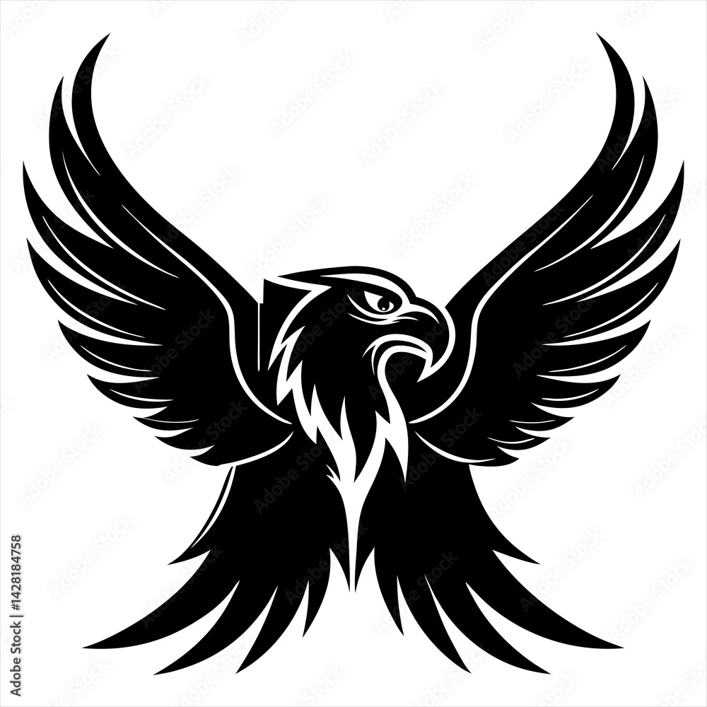 Obraz premium eagle vector illustration