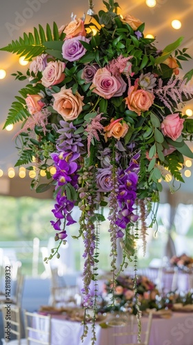 Wallpaper Mural Purple and pink flowers  Torontodigital.ca