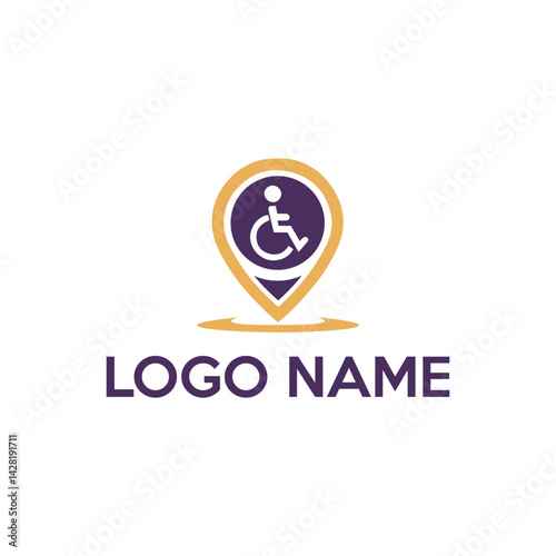 GPS Location Rate Logo Design Vector