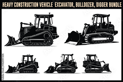 Industrial Vehicle Clipart Pack
