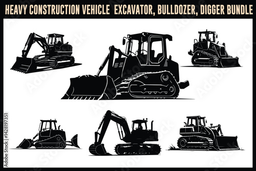 Industrial Vehicle Clipart Pack