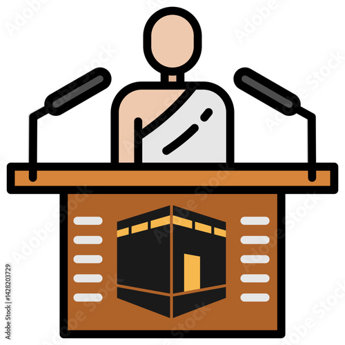 Hajj Sermon Icon