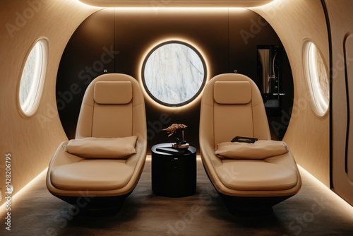 Luxurious lounge interior photo